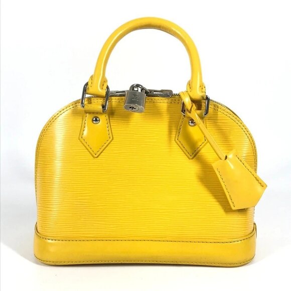 LOUIS VUITTON M40866 Epi Alma BB 2WAY Shoulder Bag Crossbody Bag Hand Bag - Picture 2 of 16